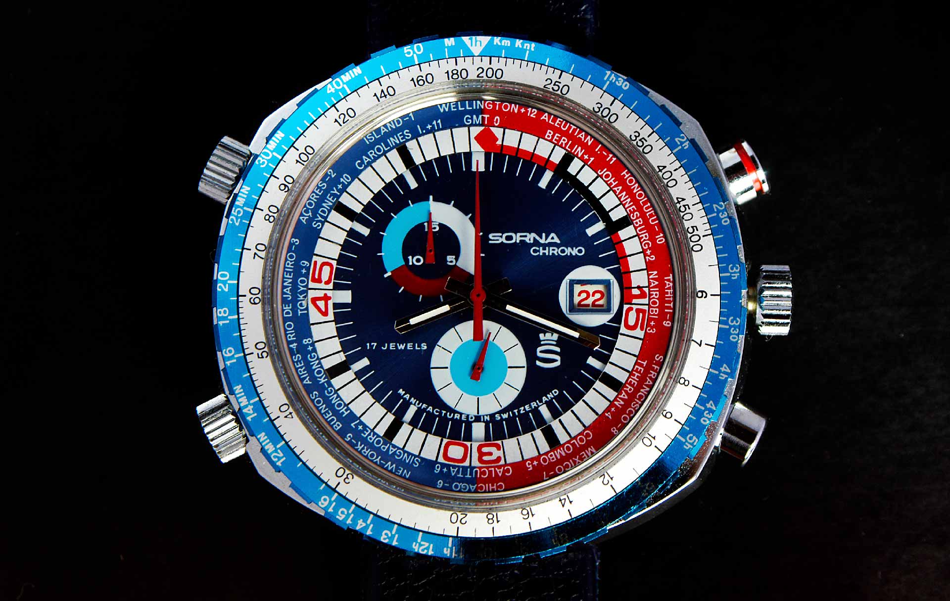 Sorna World Time watch