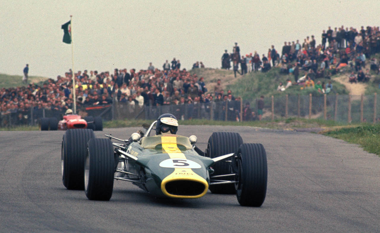Jim Clark in Lotus 49