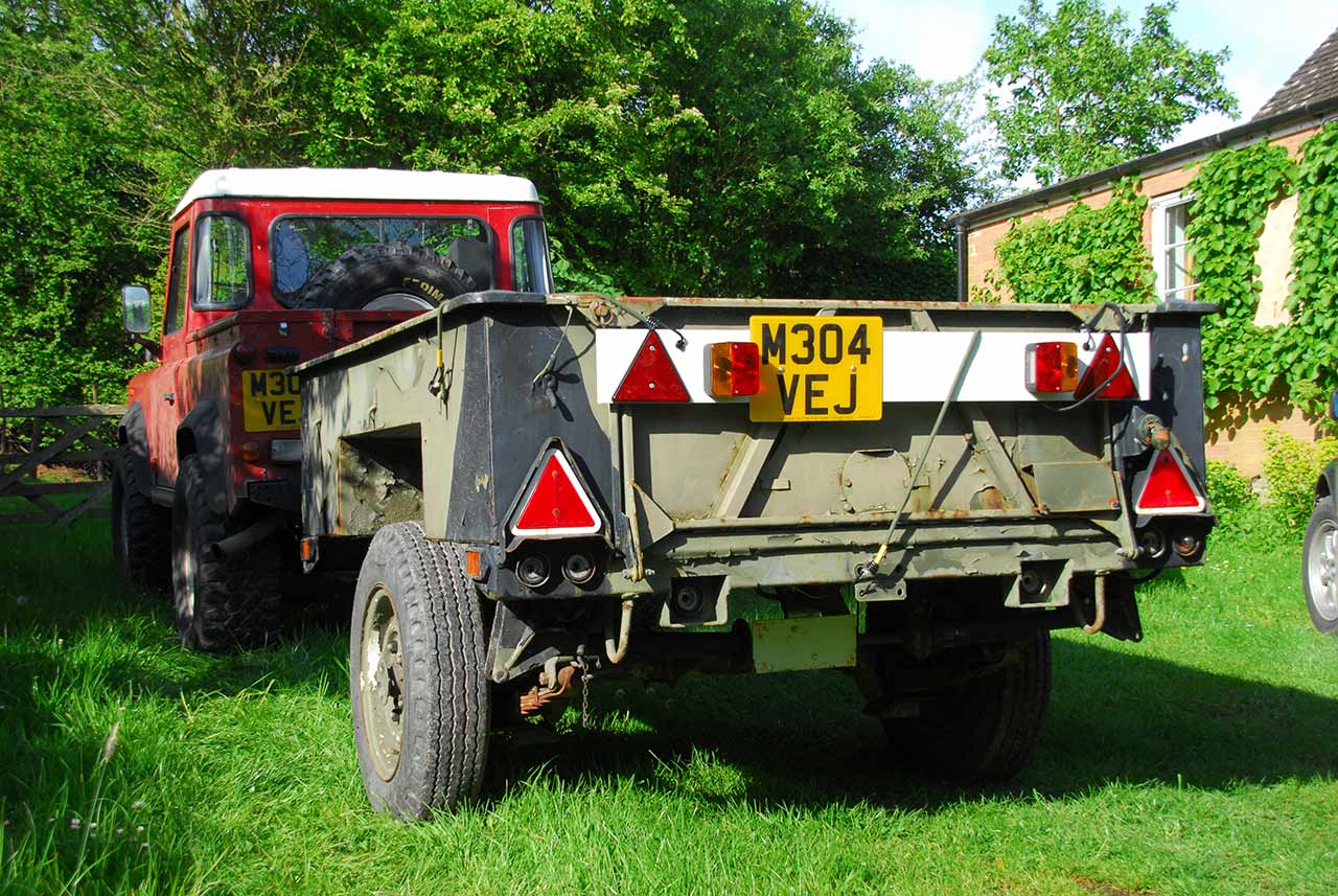 sankey trailer with lighting board