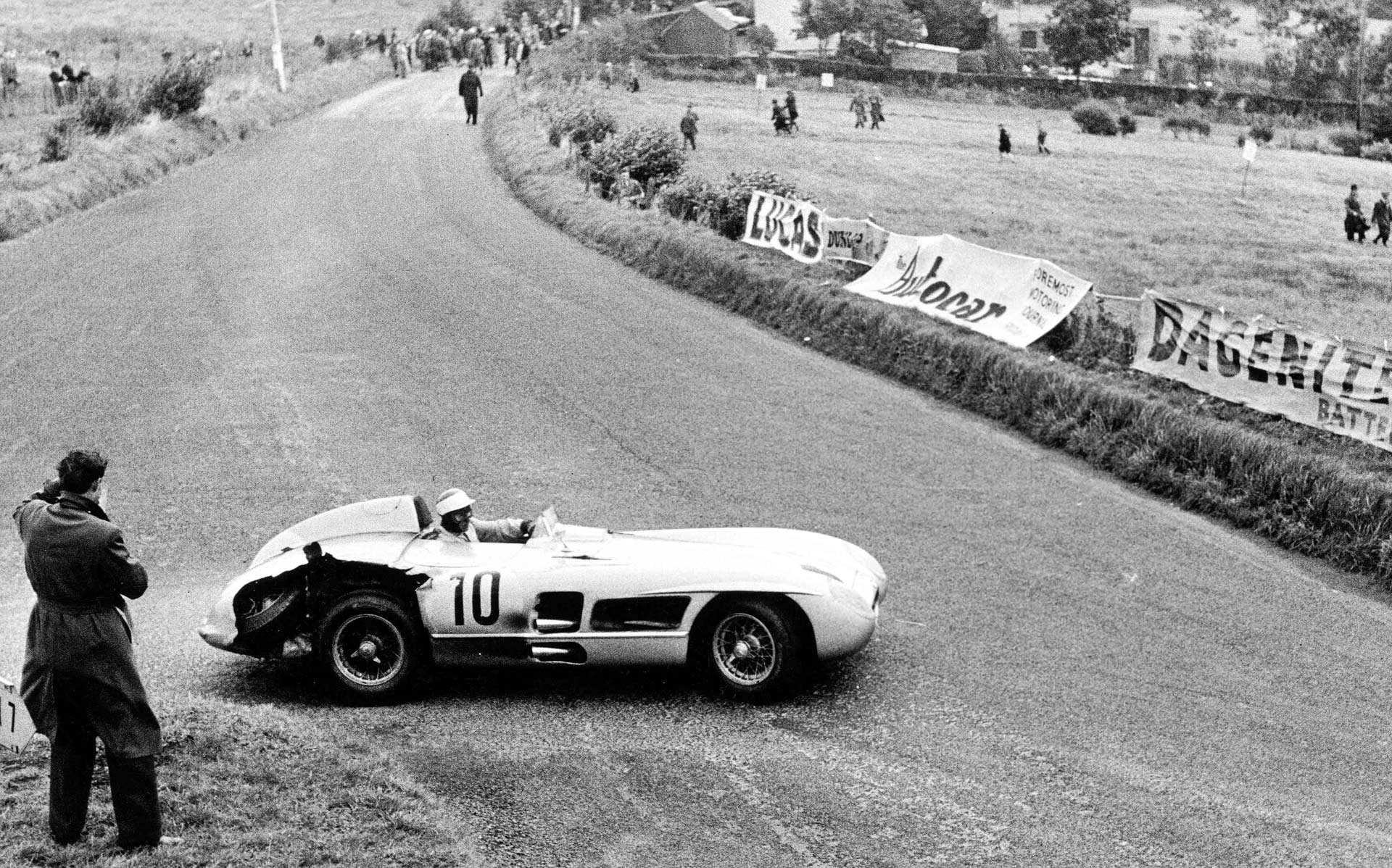 John Fitch Mercedes 1955 Dundrod TT