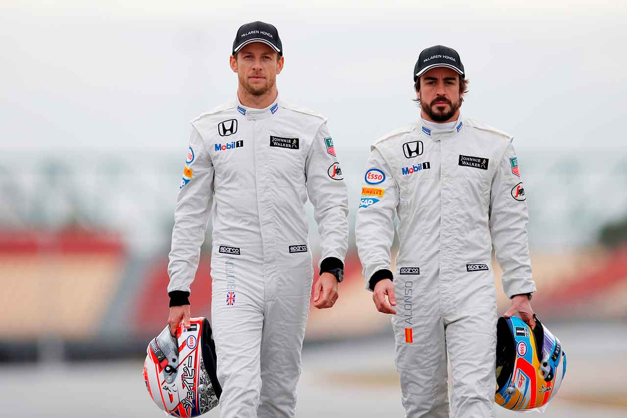 Button and Alonso
